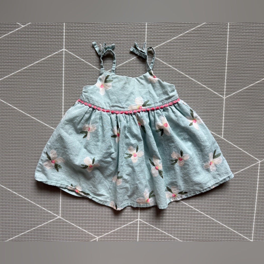 Osh kosh|Baby girl summer dress in floral print•••cotton sundress 3M,boho girly